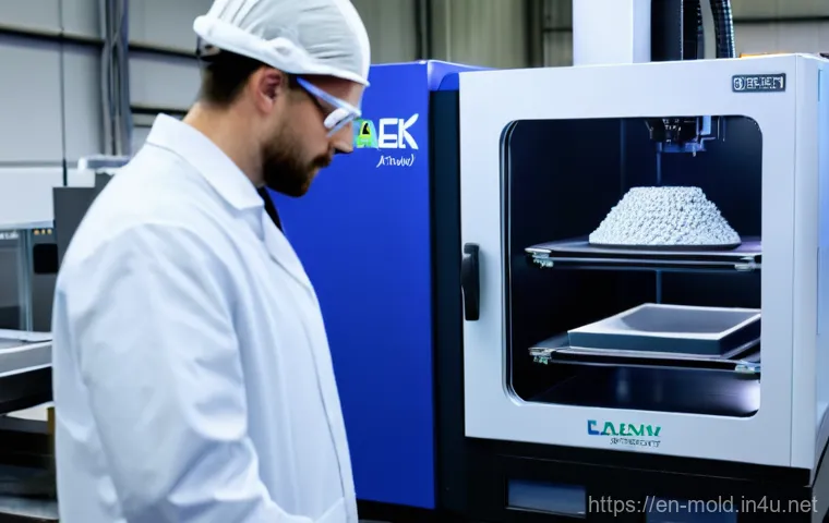 금형설계 직무에서의 자격증 활용 사례 - **"The Certified Innovator"**
    *   **Prompt:** A diverse, mid-career mold design professional, co...